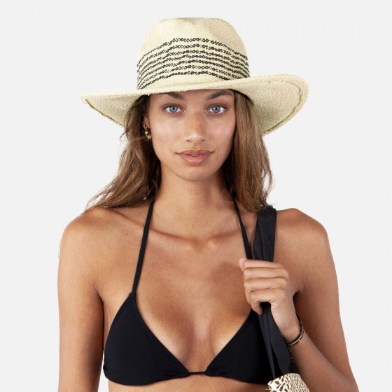 Kayley Straw Paper Capeline - Barts