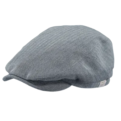 Casquette Plate Bunga Coton Chevrons Bleu - Barts