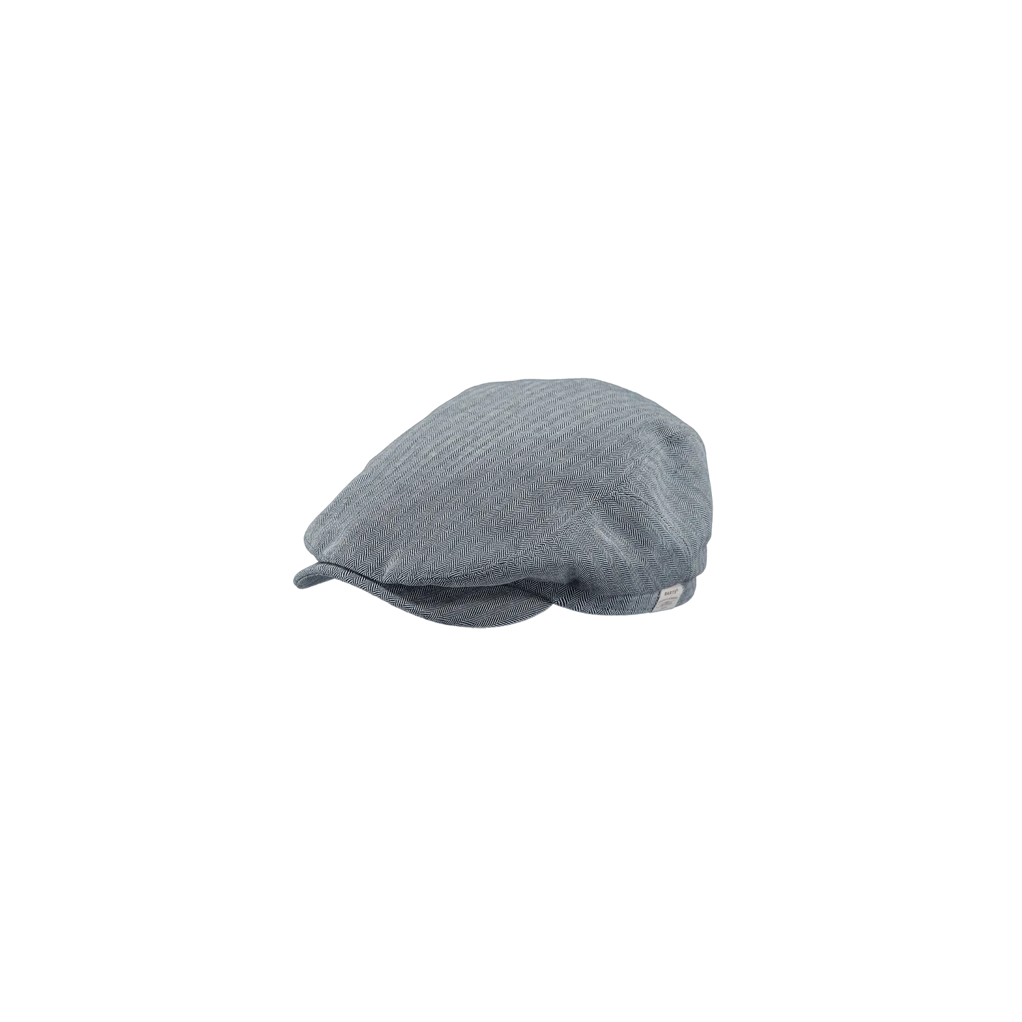 Bunga Cotton Flat Cap Blue Herringbone - Barts