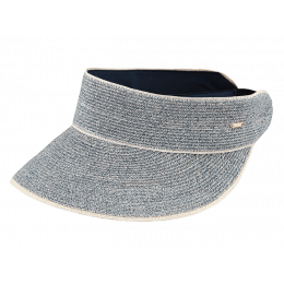 Otuo Straw Visor Cap Blue Paper - Barts