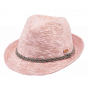 Trilby Hat Child Jinotega Pink Sequins Cotton - Barts