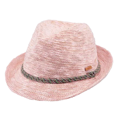 Chapeau Trilby Enfant Jinotega Rose Paillettes Coton - Barts