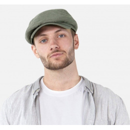 Bunga Cotton Khaki Flat Cap - Barts