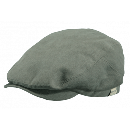 Bunga Cotton Khaki Flat Cap - Barts