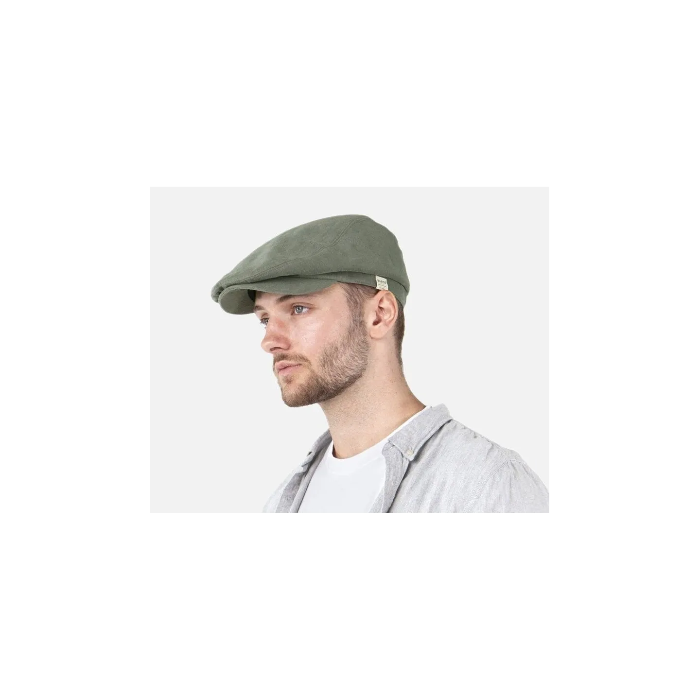 Bunga Cotton Flat Cap Khaki - Barts