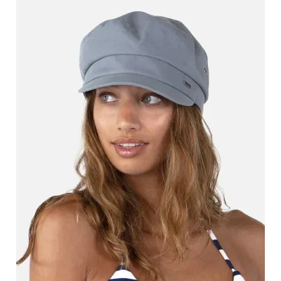 Blue Cotton Brooky Army Cap - Barts