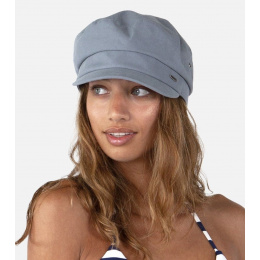 Grey Cotton Brooky Sailor Cap - Barts