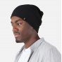 Caiman Long Hat Black Polyester - Barts