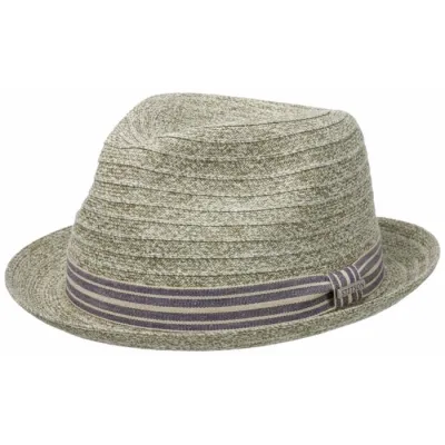 Chapeau Trilby Player Toyo Vert Amende - Stetson
