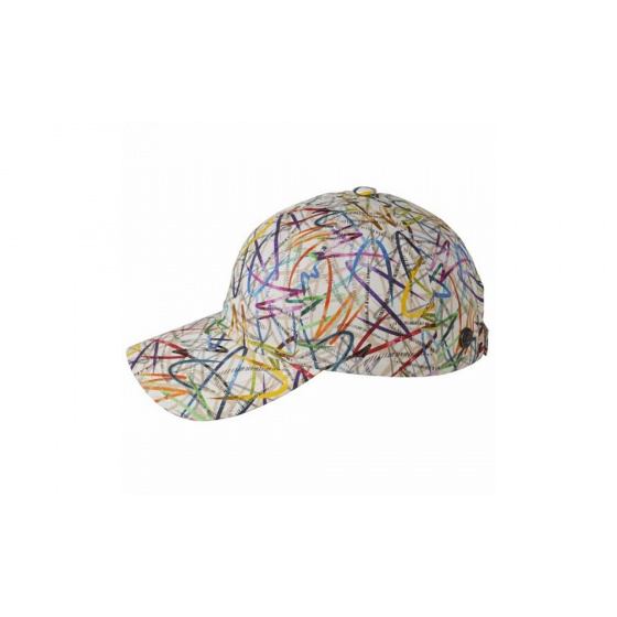 Baseball cap Ethan Graffiti Organic cotton - Traclet