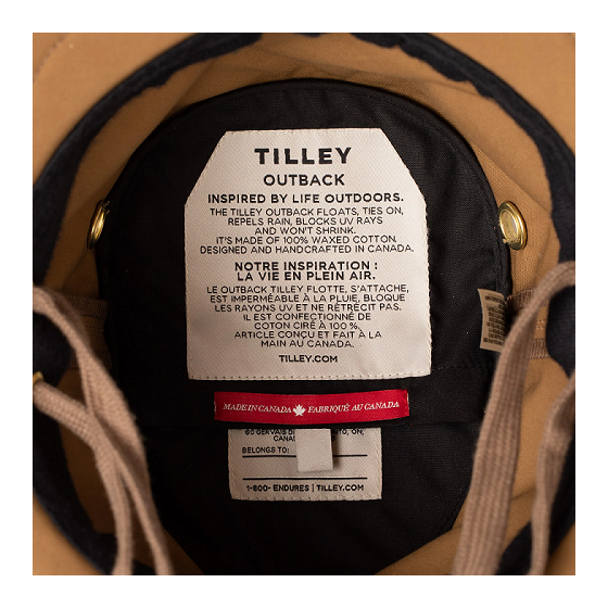 Bob-chapeau T1 Bucket Hat Jaune - Tilley