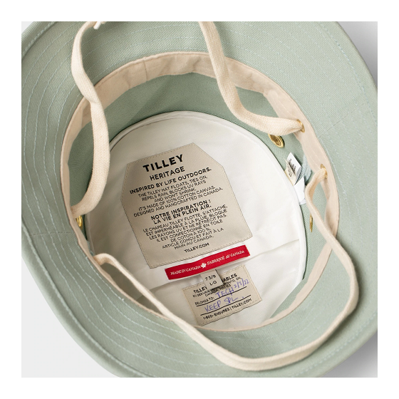 T1 Bucket Hat Blue Grey - Tilley