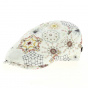 Flat cap with hypnotic MTM pattern