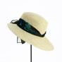 Large Visor Cap Bella Natural Straw - Traclet