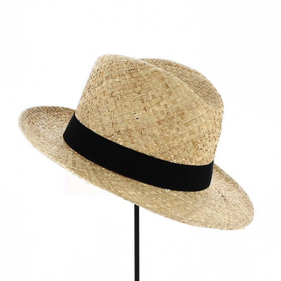 Chapeau Fedora Pigal en Paille - Traclet Chapeau Fedora Pigal en Paille - Traclet