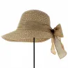 Casquette Tabatha Grande Visière Taupe - Traclet