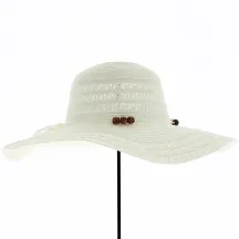 Safia Straw Capeline White Paper - Traclet