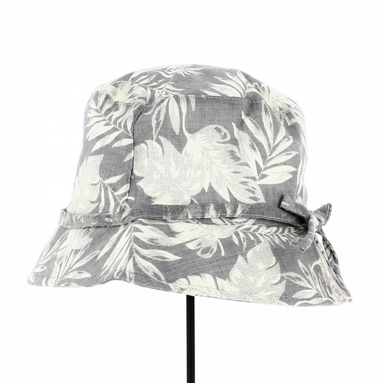Léo Grey Flowered Bob - Traclet