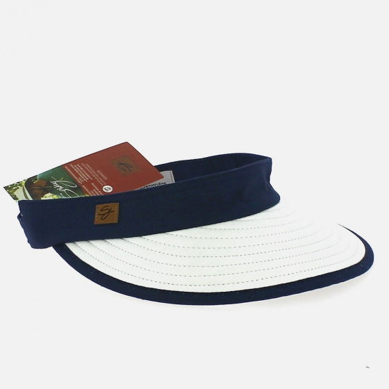 Bauloise Pornichet Cap 12 cm Visor - Navy Blue - Soway
