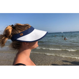 Bauloise Pornichet Cap 12 cm Visor - Navy Blue - Soway