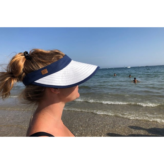 Bauloise Pornichet Cap 12 cm Visor - Navy Blue - Soway
