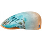 Orange & Blue Flaxen Palm Hat - Stetson