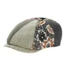Casquette Bombée Charly Patchwork Coton - Marone