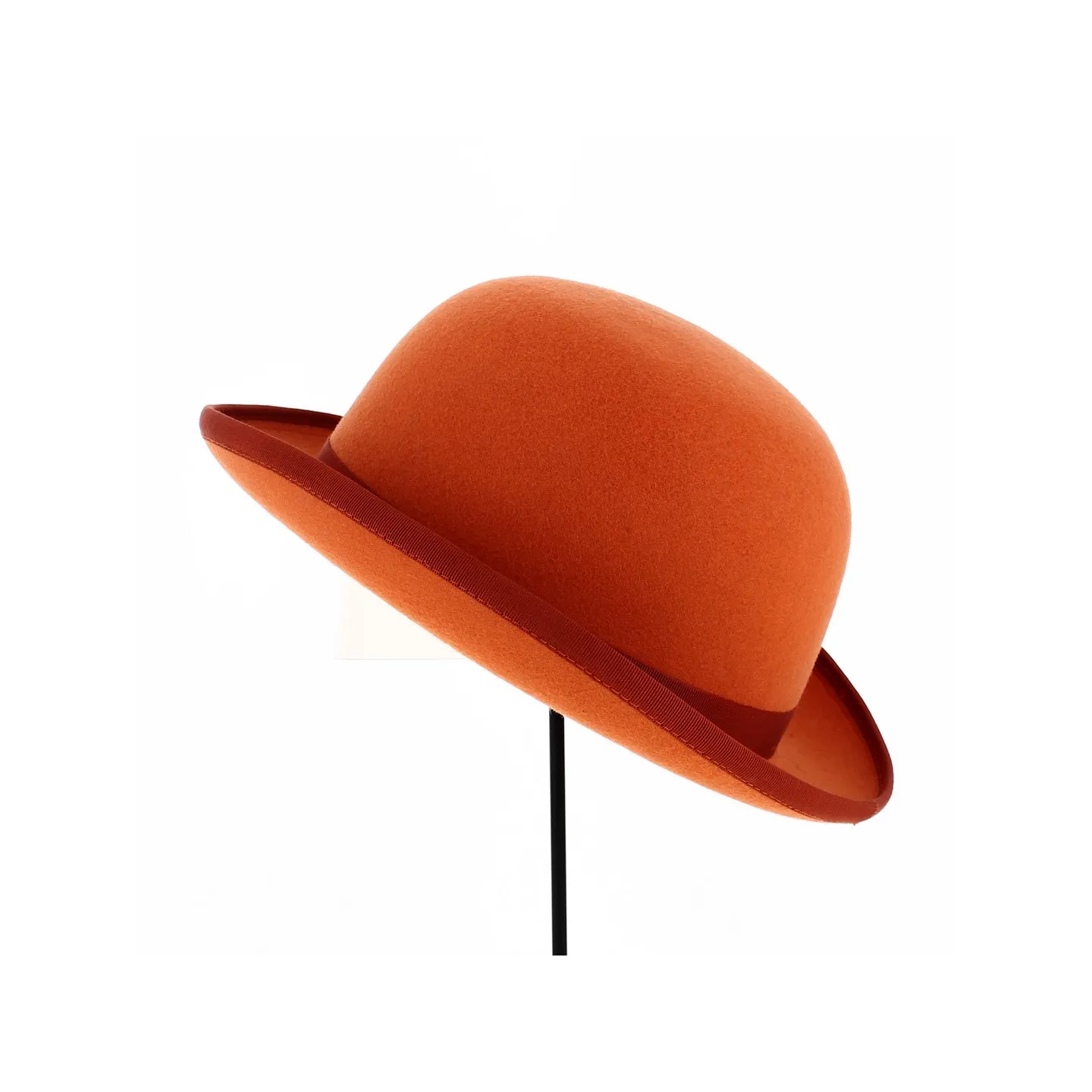 Alico Wool Felt Melon Hat Orange - Traclet