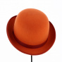 Alico Wool Felt Melon Hat Orange - Traclet