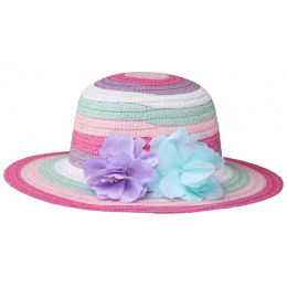 Children's Léana Straw Sun Hat - Traclet