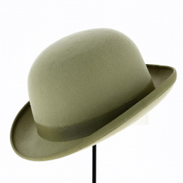 Melon Alico Wool Felt Hat Lime Green - Traclet