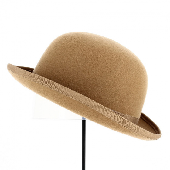 Chapeau Melon Alico Feutre Laine Rose Mouflon - Traclet Chapeau Melon Alico Feutre Laine Rose Mouflon - Traclet