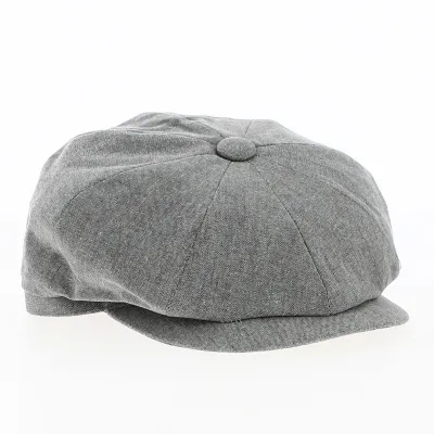 Casquette 8 Côtes Namur Coton été Grise - Traclet