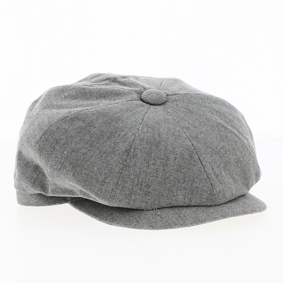 Cap 8 Ribs Namur Cotton Summer Grey - Traclet