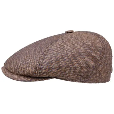Summer brooklin cap in rust-colored silk - Stetson