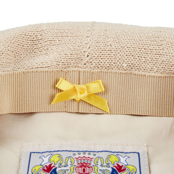 Béret Basque Été Serra Coton Beige - Laulhère Béret Basque Été Serra Coton Beige - Laulhère