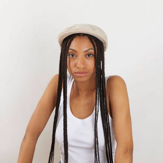 Béret Basque Été Serra Coton Beige - Laulhère Béret Basque Été Serra Coton Beige - Laulhère