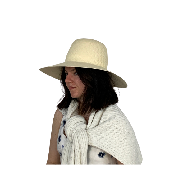 Natural Pedra Panama Capeline - Traclet