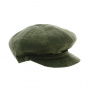 Gavroche Herman Cap in Khaki Alcantara - Traclet