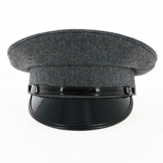 Grey Wool Sailor Cap- Traclet