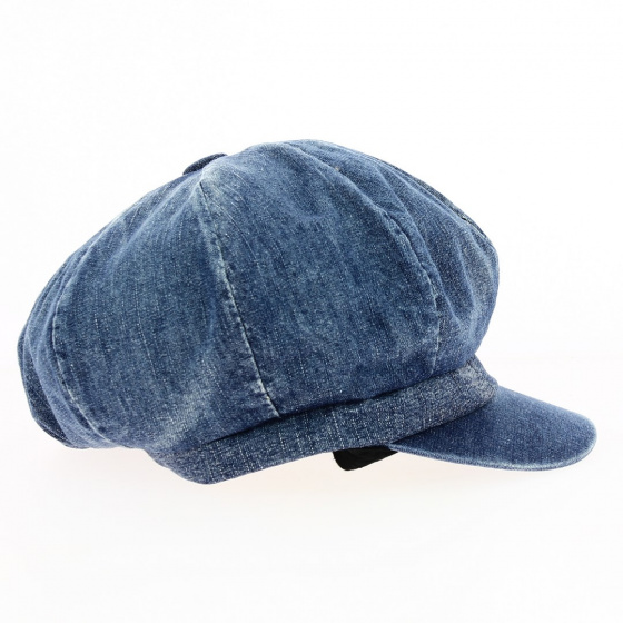 Casquette Gavroche Gabi Effet Jean Bleu Marine - Traclet