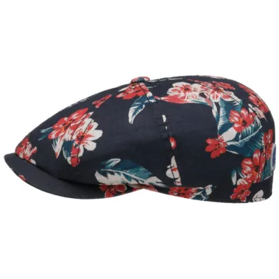 Floral Linen Hatteras Cap - Stetson