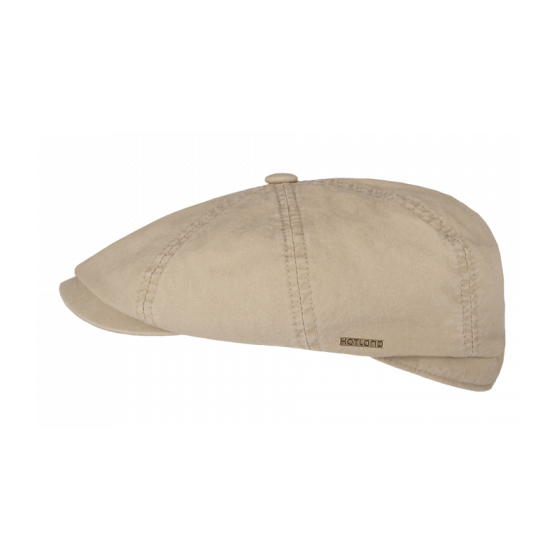Hatteras Wady Cotton Khaki Cap - Hatland