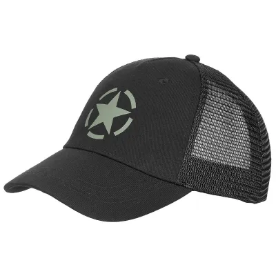 Black Wildlife Trucker Cap - Traclet Reference: 16108| Chapellerie Traclet