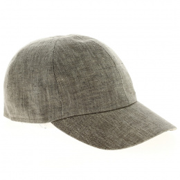 Baseball Cap Monaco Linen Taupe - Göttmann