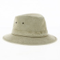 Safari Hat Hamilton Grignan Beige Cotton - Crambes