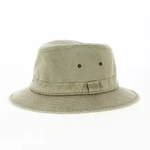Safari Hat Hamilton Grignan Beige Cotton - Crambes