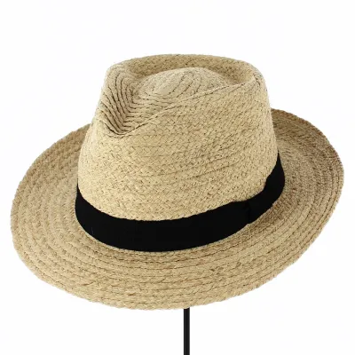 Chapeau Fedora Paco en Raphia - Traclet