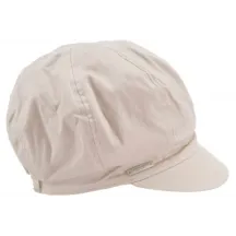 Ambre Beige Newsboy Cap - Seeberger Reference: 679 | Traclet Hat Shop