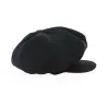 Casquette Gavroche Rasta Lin Noire - Mtm